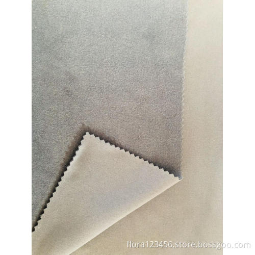Interlock polyester spandex knitted